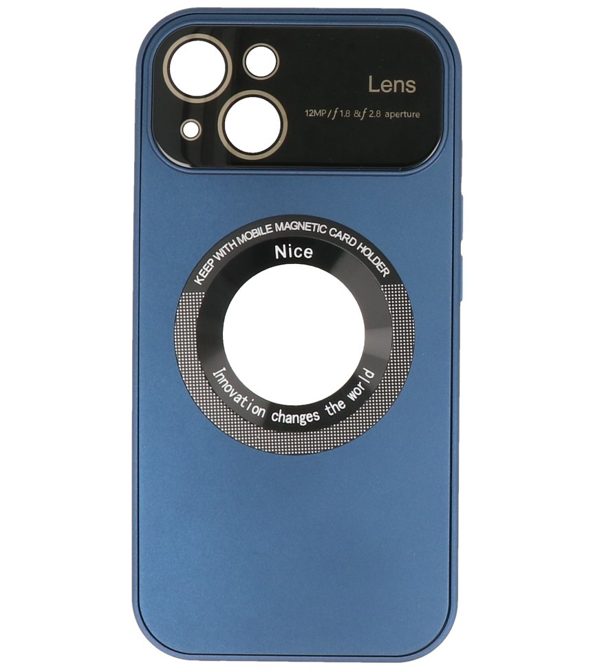 Custodia Prime Magsafe con protezione per fotocamera per iPhone 15 Navy