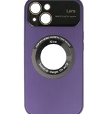 Prime Magsafe Case met Camera Beschermer voor iPhone 15 Purple