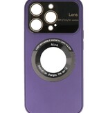 Prime Magsafe Case met Camera Beschermer voor iPhone 15 Pro Purple