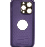Custodia Prime Magsafe con protezione per fotocamera per iPhone 15 Pro viola