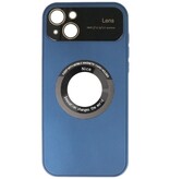 Funda Prime Magsafe con Protector de Cámara para iPhone 15 Plus Azul Marino