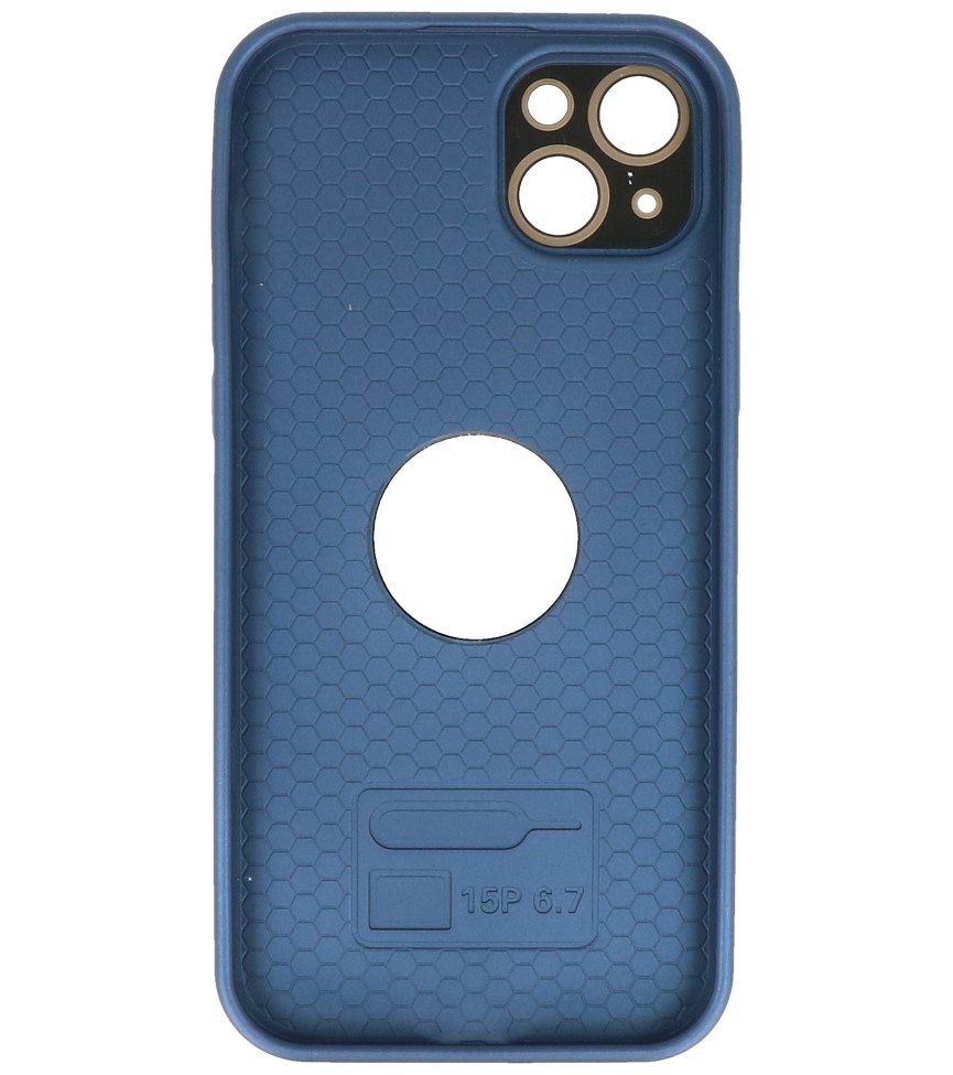 Étui Prime Magsafe avec protecteur d'appareil photo pour iPhone 15 Plus, bleu marine
