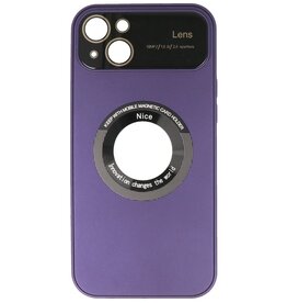Custodia Prime Magsafe con protezione per fotocamera per iPhone 15 Plus viola