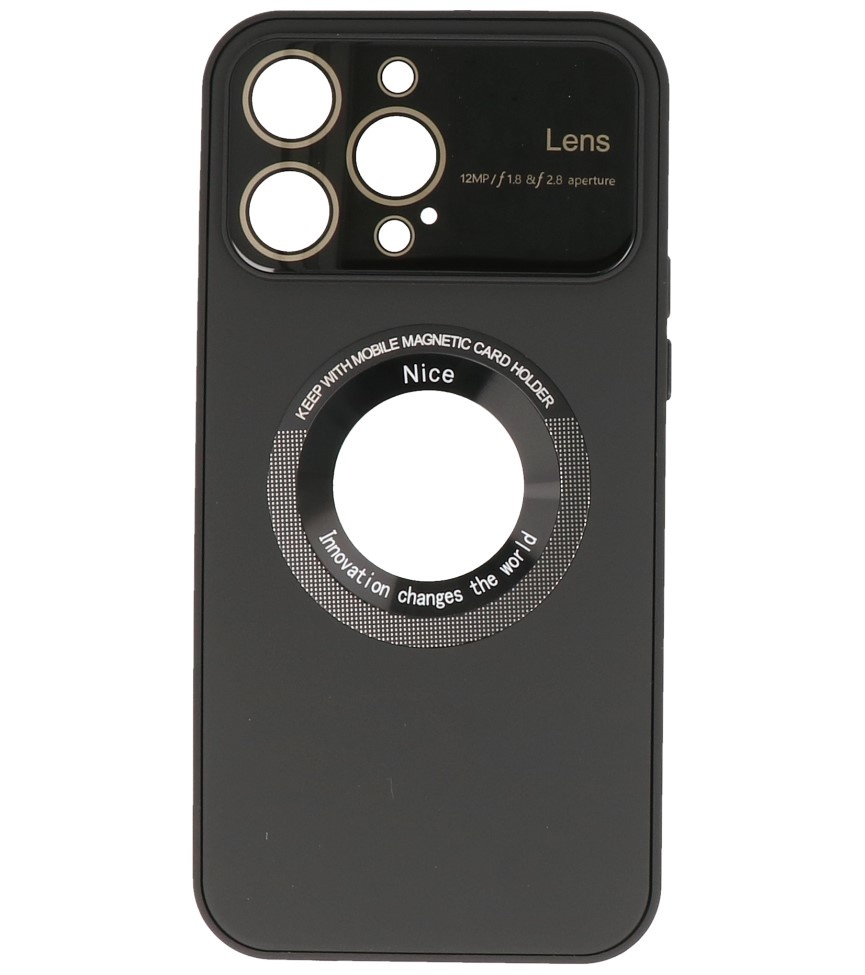 Prime Magsafe etui med kamerabeskytter til iPhone 15 Pro Max Sort