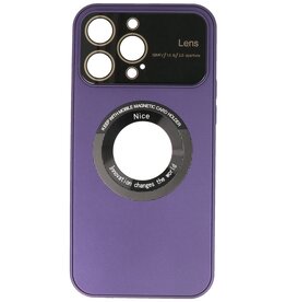 Funda Prime Magsafe con Protector de Cámara para iPhone 15 Pro Max Morado