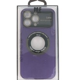 Prime Magsafe Case met Camera Beschermer voor iPhone 15 Pro Max Purple