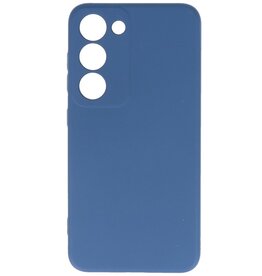 Fashion Color TPU Hoesje Samsung Galaxy S23 FE Navy