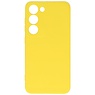 Fashion Color TPU Hoesje Samsung Galaxy S23 FE Geel