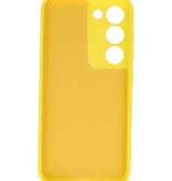 Fashion Color TPU Hoesje Samsung Galaxy S23 FE Geel