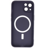 Étui MagSafe avec protecteur d’appareil photo pour iPhone 15 Night Purple