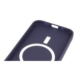 MagSafe etui med kamerabeskytter til iPhone 15 Night Purple