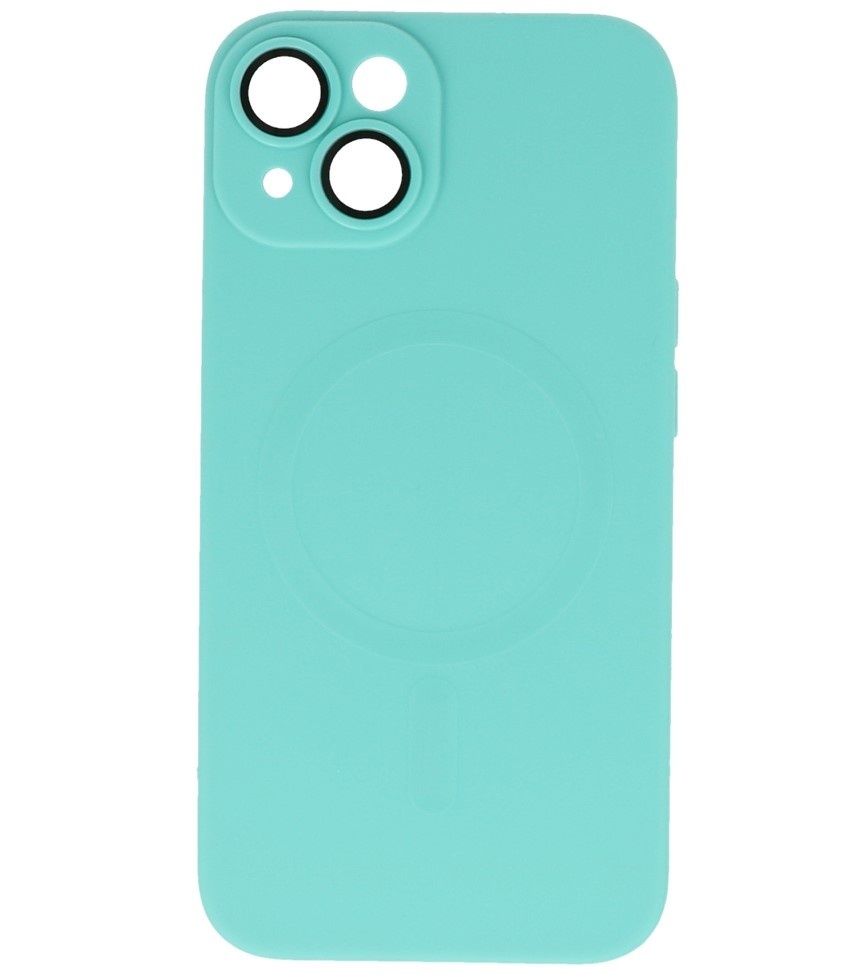 MagSafe-Hülle mit Kameraschutz für iPhone 15 Türkis