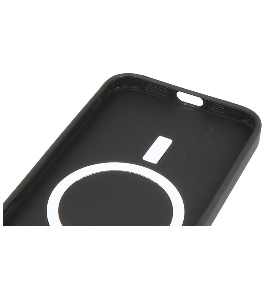 MagSafe-Hülle mit Kameraschutz für iPhone 15 Pro Schwarz