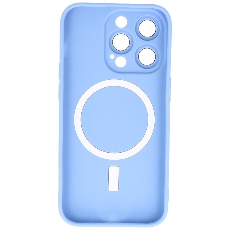 MagSafe Case with Camera Protector for iPhone 15 Pro Blue