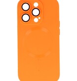 MagSafe etui med kamerabeskytter til iPhone 15 Pro Orange