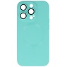 MagSafe Hoesje met Camera Beschermer voor iPhone 15 Pro Turquoise