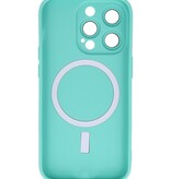 MagSafe Case with Camera Protector for iPhone 15 Pro Turquoise