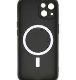 MagSafe etui med kamerabeskytter til iPhone 15 Plus Sort
