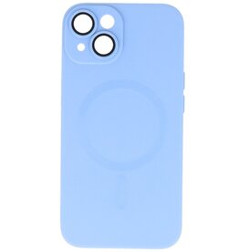 Funda MagSafe con Protector de Cámara para iPhone 15 Plus Azul