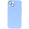 Étui MagSafe avec protecteur d'appareil photo pour iPhone 15 Plus bleu