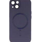 Funda MagSafe con protector de cámara para iPhone 15 Plus Night Purple