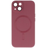 MagSafe Case with Camera Protector for iPhone 15 Plus Brown
