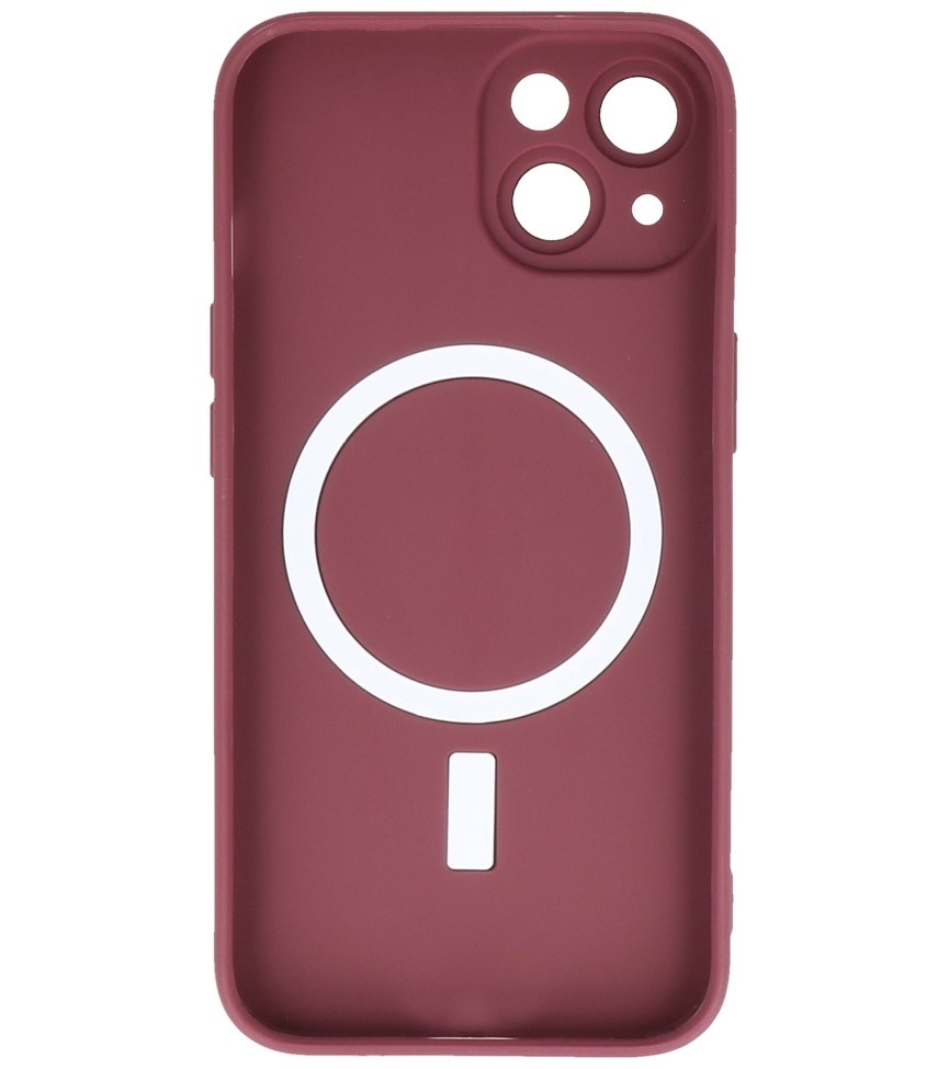 MagSafe etui med kamerabeskytter til iPhone 15 Plus Brun