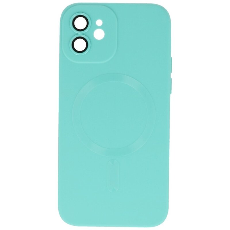 Funda MagSafe con Protector de Cámara para iPhone 15 Plus Turquesa