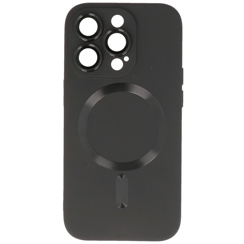 MagSafe Case with Camera Protector for iPhone 15 Pro Max Black