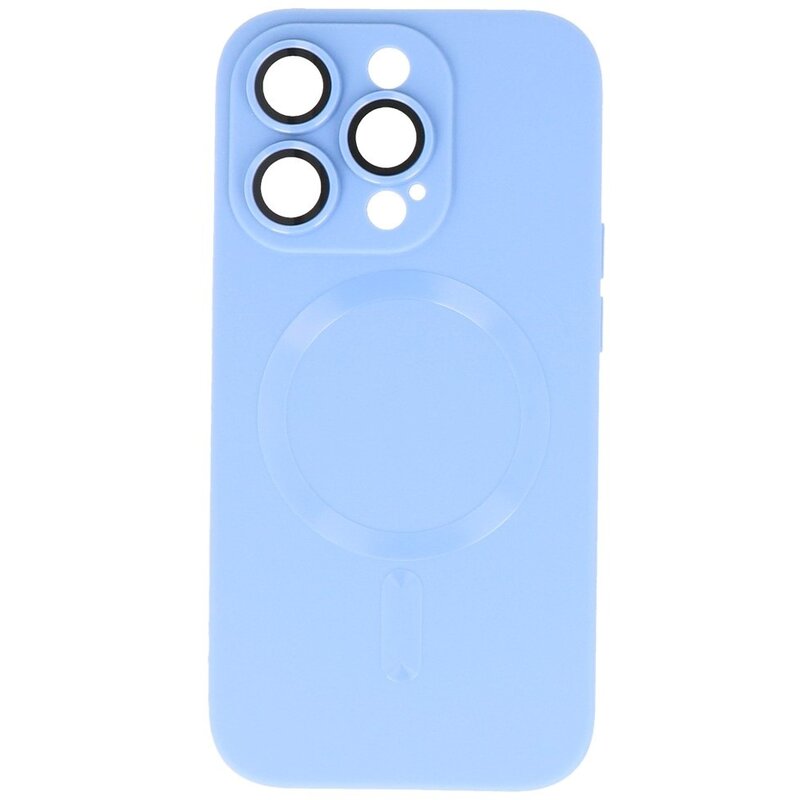 MagSafe Case with Camera Protector for iPhone 15 Pro Max Blue