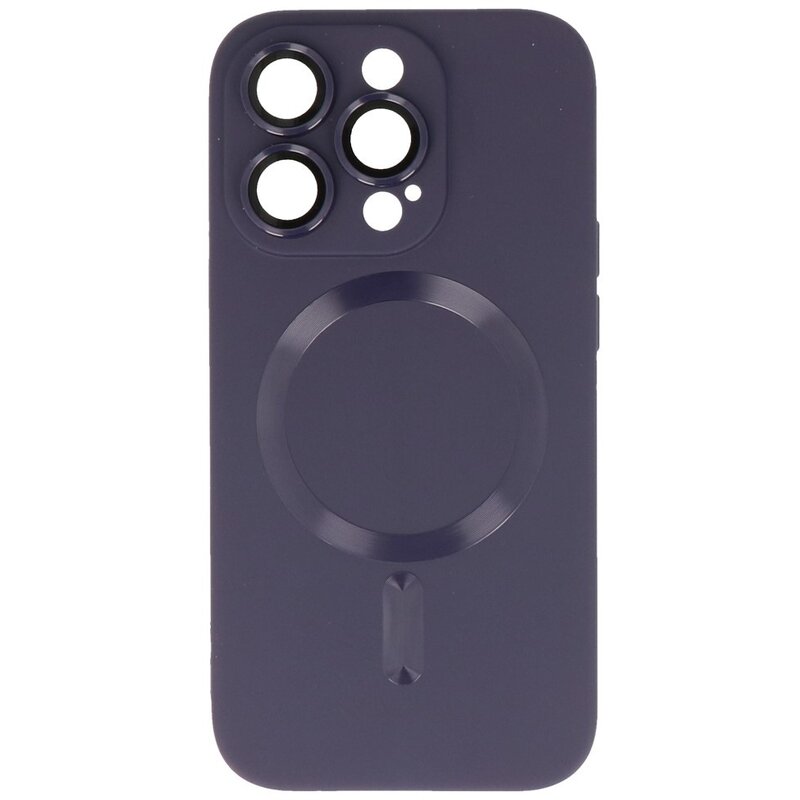 MagSafe Case with Camera Protector for iPhone 15 Pro Max Night Purple