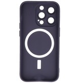 Étui MagSafe avec protecteur d’appareil photo pour iPhone 15 Pro Max Night Purple