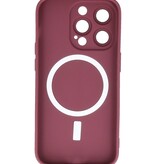 MagSafe-Hülle mit Kameraschutz für iPhone 15 Pro Max Braun