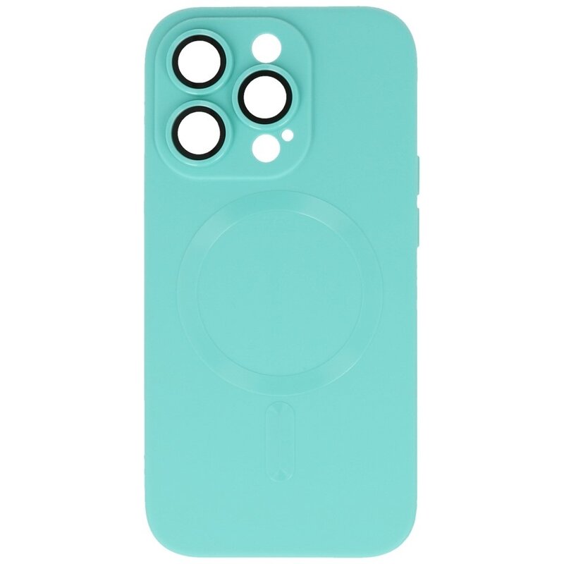 MagSafe Case with Camera Protector for iPhone 15 Pro Max Turquoise