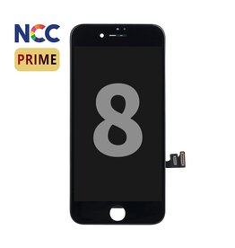 Supporto LCD NCC Prime incell per iPhone 8 - SE 2020 - SE 2022 Nero + MF Full Glass gratuito