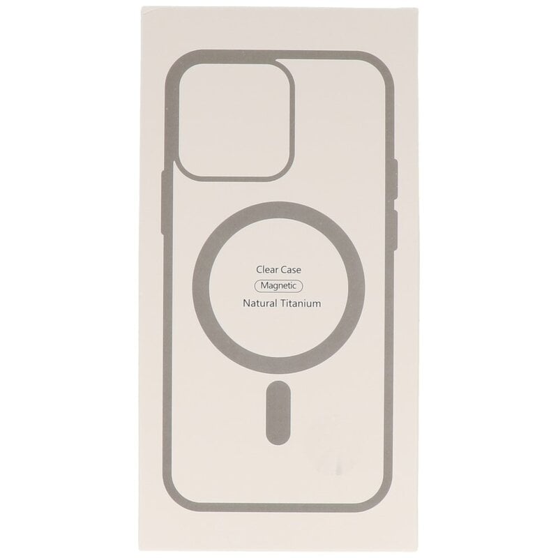 Modefarve-gennemsigtigt Magsafe etui til iPhone 12 Pro Max Grå