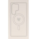 Funda Magsafe Color-Transparente De Moda Para Samsung Galaxy S22 Blanco