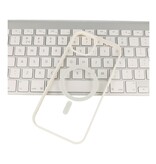 Modefarve-gennemsigtigt Magsafe etui til iPhone XR Hvid