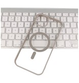 Fashion Color-Transparent Magsafe Case for iPhone 12 Mini Gray