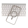 Fashion Color-Transparent Magsafe Case voor iPhone 13 Grijs