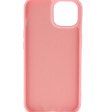 Fashion Color TPU-Hülle für iPhone 15 Pink