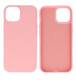 Fashion Color TPU-cover til iPhone 15 Pink