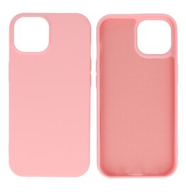 iPhone 15 Hoesje Fashion Backcover Telefoonhoesje Roze