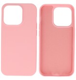 Fashion Color TPU-cover til iPhone 15 Pro Pink