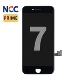 NCC Prime incell LCD-montage voor iPhone 7  Zwart + Gratis MF Full Glass Winkel Waarder € 15