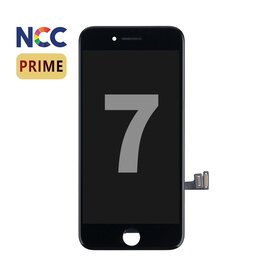 NCC Prime Incell LCD-Halterung für iPhone 7 Schwarz + Gratis MF-Vollglas