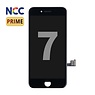 NCC Prime incell LCD-montage voor iPhone 7  Zwart + Gratis MF Full Glass