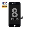 NCC Prime Incell LCD-Halterung für iPhone 8 Plus Schwarz + Gratis MF-Vollglas