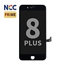 NCC Prime incell LCD-montage voor iPhone 8 Plus Zwart + Gratis MF Full Glass