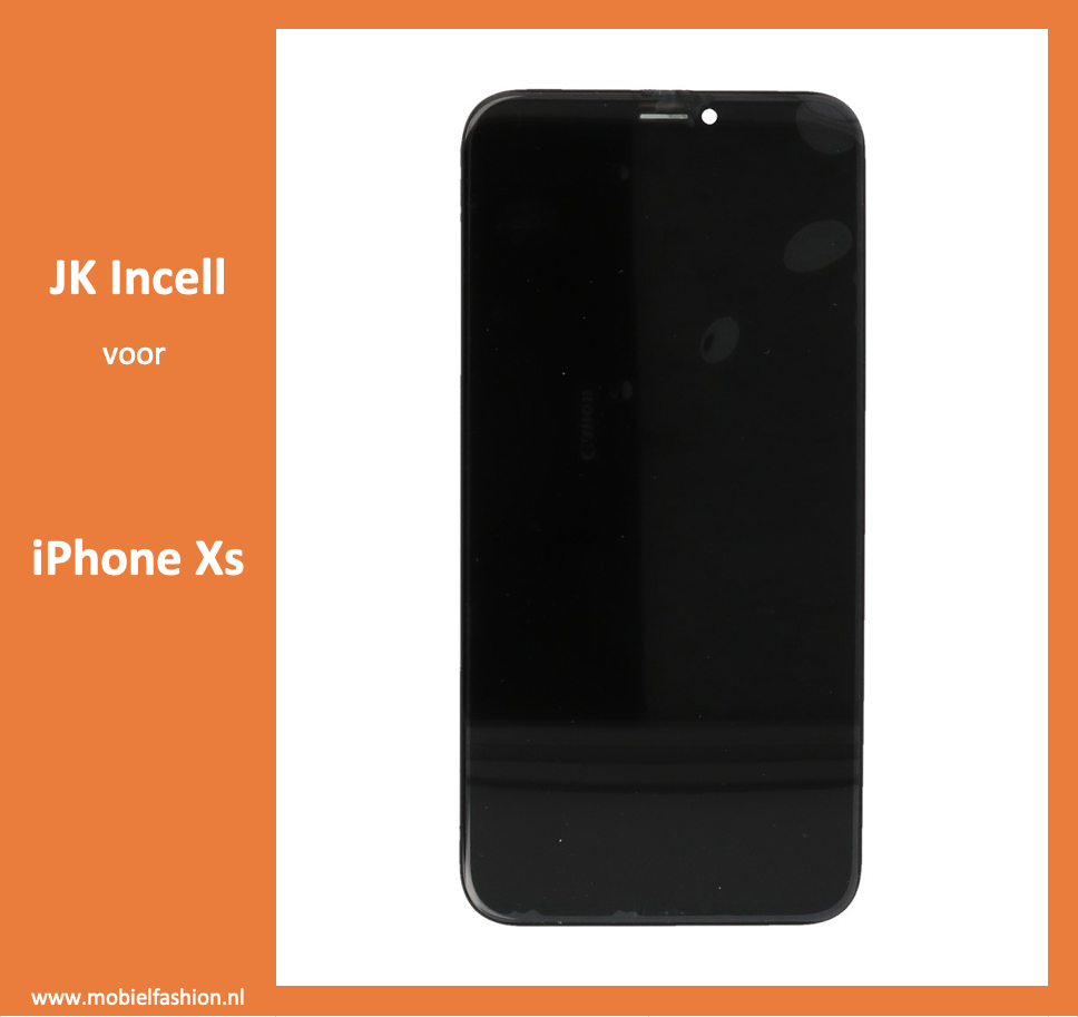 JK incell display voor iPhone Xs + Gratis MF Full Glass Winkel Waarder € 15